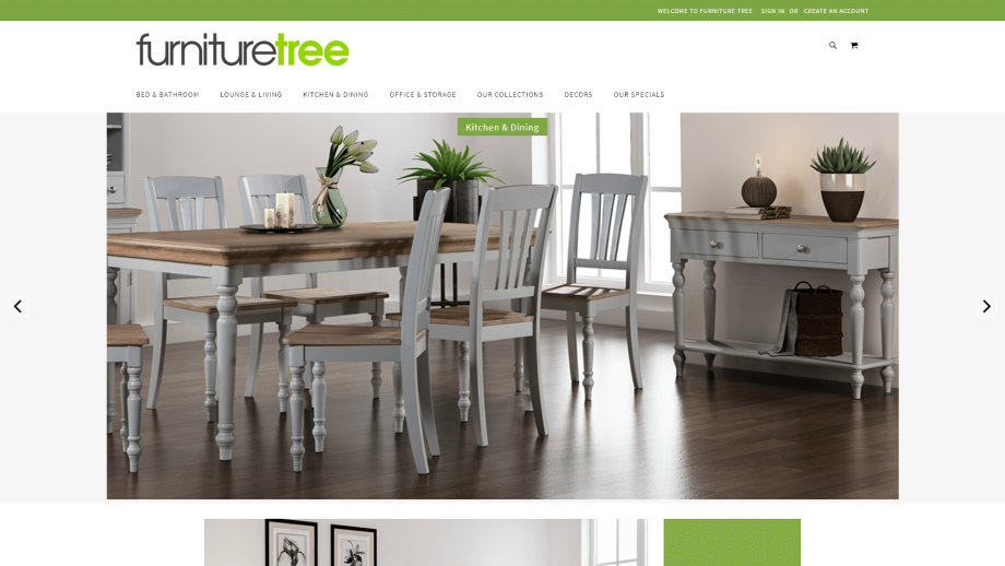 An update for Furniture Tree's eCommerce